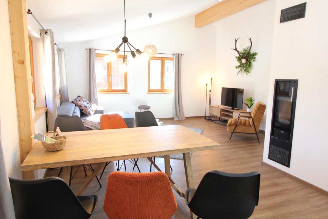 Appartement Allgaeu Huetten Loft - Grosszuegig - Terrasse *