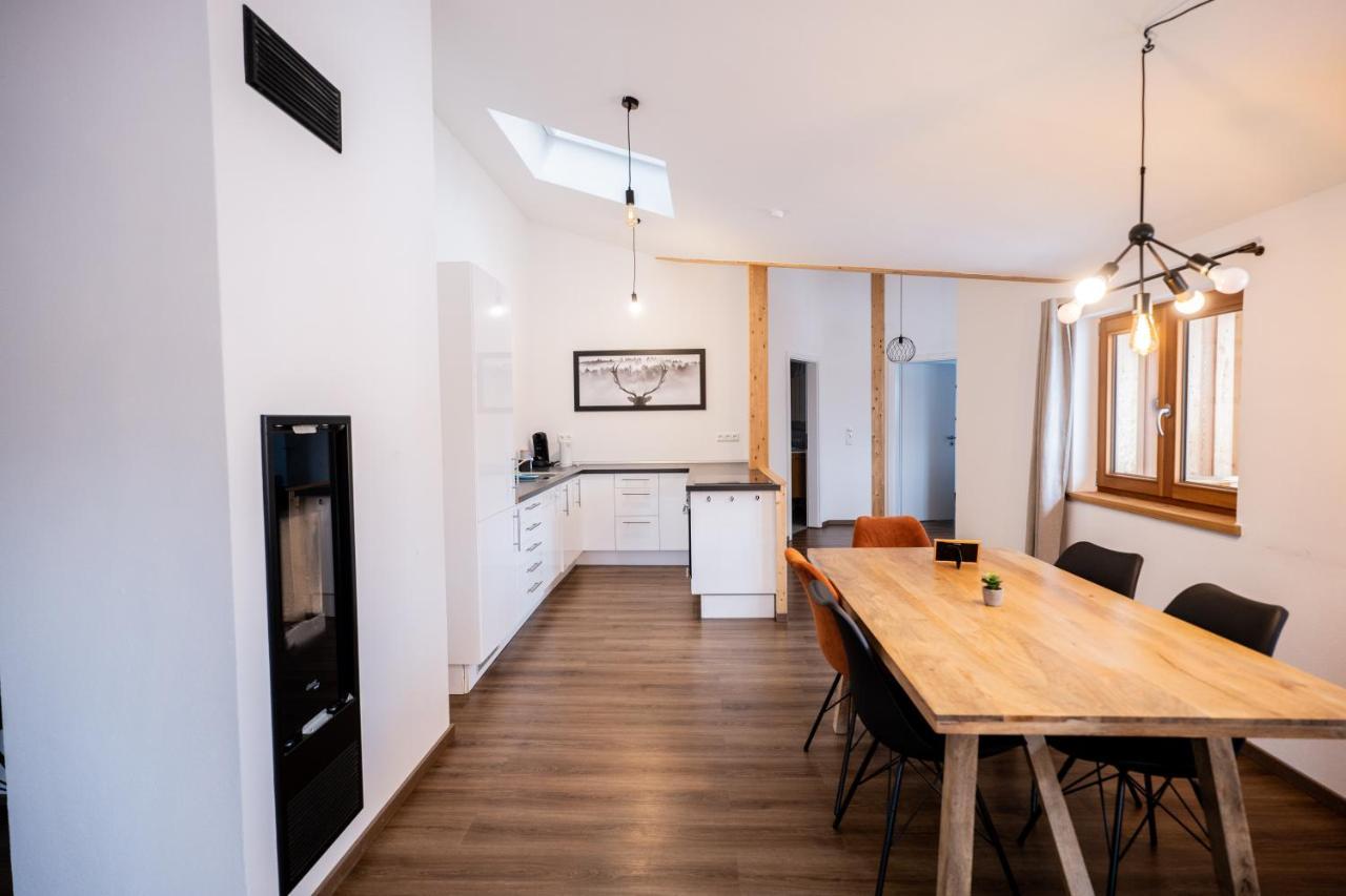Allgaeu Huetten Loft - Grosszuegig - Terrasse